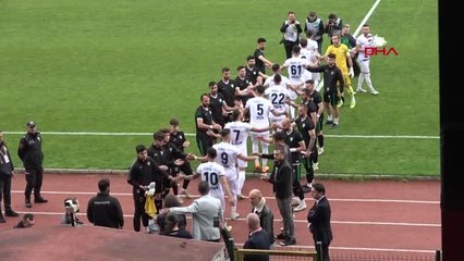 SPOR Düzcespor, şampiyon olarak 2'nci Lig'e yükseldi