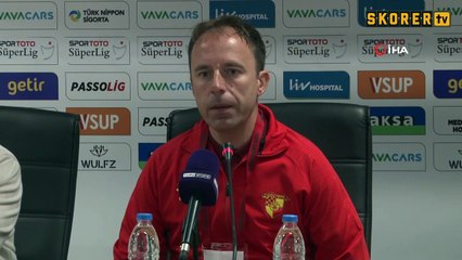 Göztepe Teknik Sorumlusu Serdar Sabuncu: "Karagümrük’ü tebrik ediyorum"