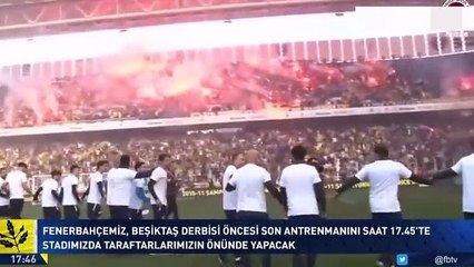 Fenerbahçe'den taraftara açık idman! 2010-11 kupası kaldırıldı