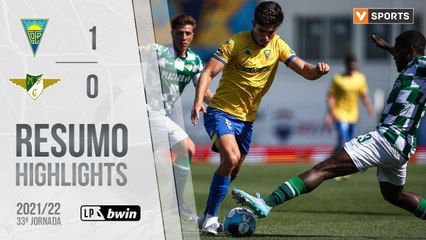 Highlights: Estoril Praia 1-0 Moreirense (Liga 21/22 #33)