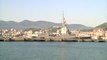 La llegada al puerto de Getxo de la fragata Méndez Núñez causa sensación