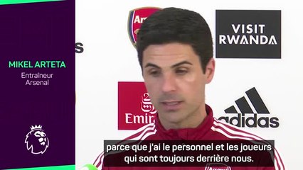 Arsenal - Arteta : "Je sens le bon niveau d'alchimie, de confiance"