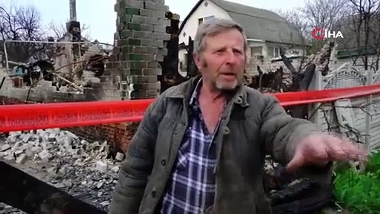 Ukrayna'da düşürülen Rus uçağının enkazı görüntülendi
