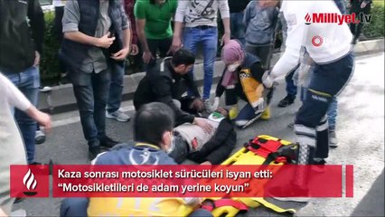Motosiklet sürücüleri isyan etti: “Motosikletlileri de adam yerine koyun”