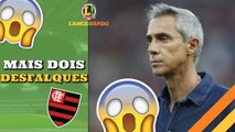 LANCE! Rápido: Novos desfalques no Flamengo, zagueiro machucado no Santos e mais!