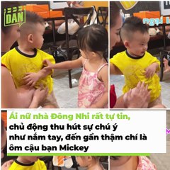 Ái nữ nhà Đông Nhi và con trai Dương Khắc Linh: Winnie mạnh dạn làm quen Mickey, nam nhạc sĩ thân thiết gọi “chị sui” | Điện Ảnh Net