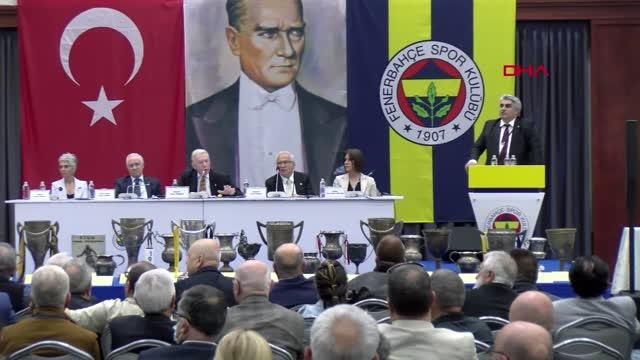SPOR Fenerbahçe Kulübü Yüksek Divan Kurulu toplantısında gerginlik - 1