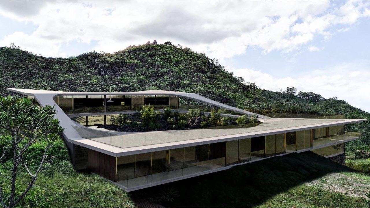 Olhavaca House in Nova Lima, Brazil by Tetro Arquitetura