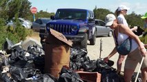 À Chypre, des Ukrainiens ramassent les déchets pour remercier les habitants
