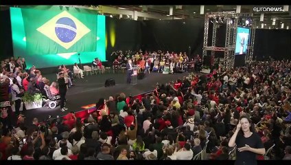 Luiz Inácio Lula da Silva em São Paulo para comício