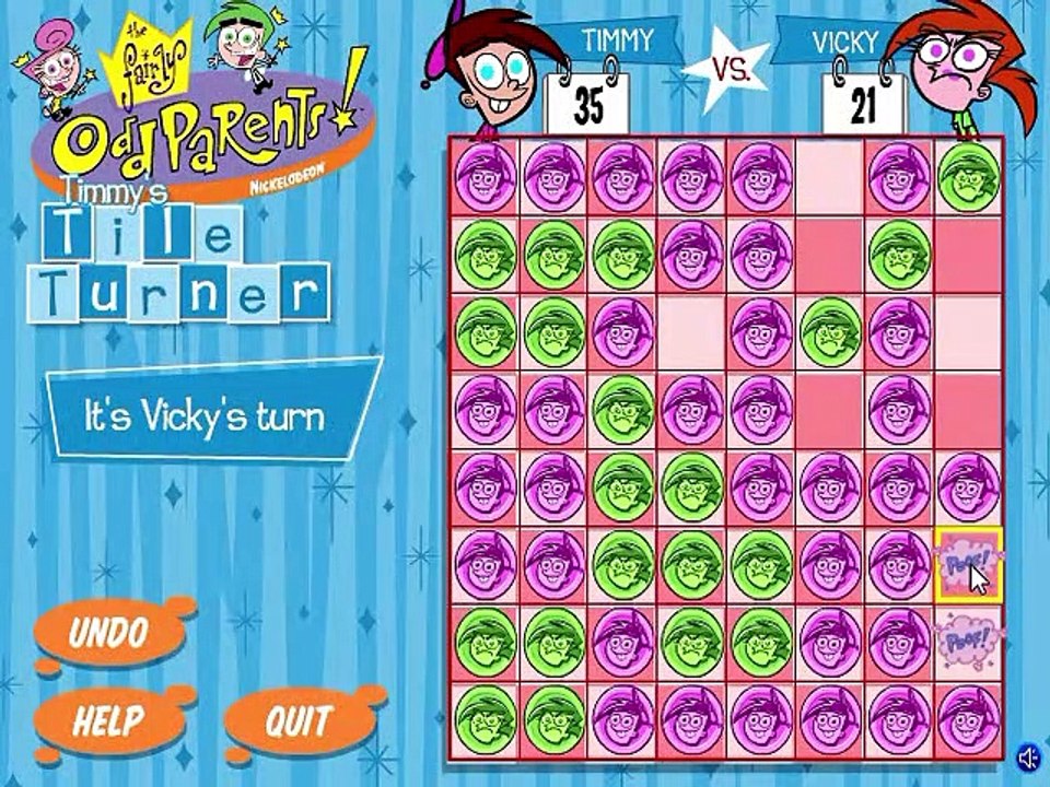 Timmy's Tile Turner - The Fairly OddParents - Gameplay