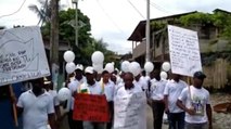 Habitantes de Nóvita, Chocó, salieron a marchar por la paz ante arremetida armada