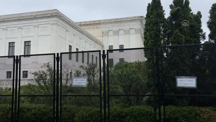 WASHİNGTON - ABD Yüksek Mahkemesi önündeki protestolar devam ediyor