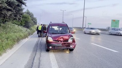 Son dakika gündem: Zincirleme trafik kazasında 1 kişi yaralandı