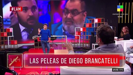Diego Brancatelli atendió a Silvia Fernández Barrio.