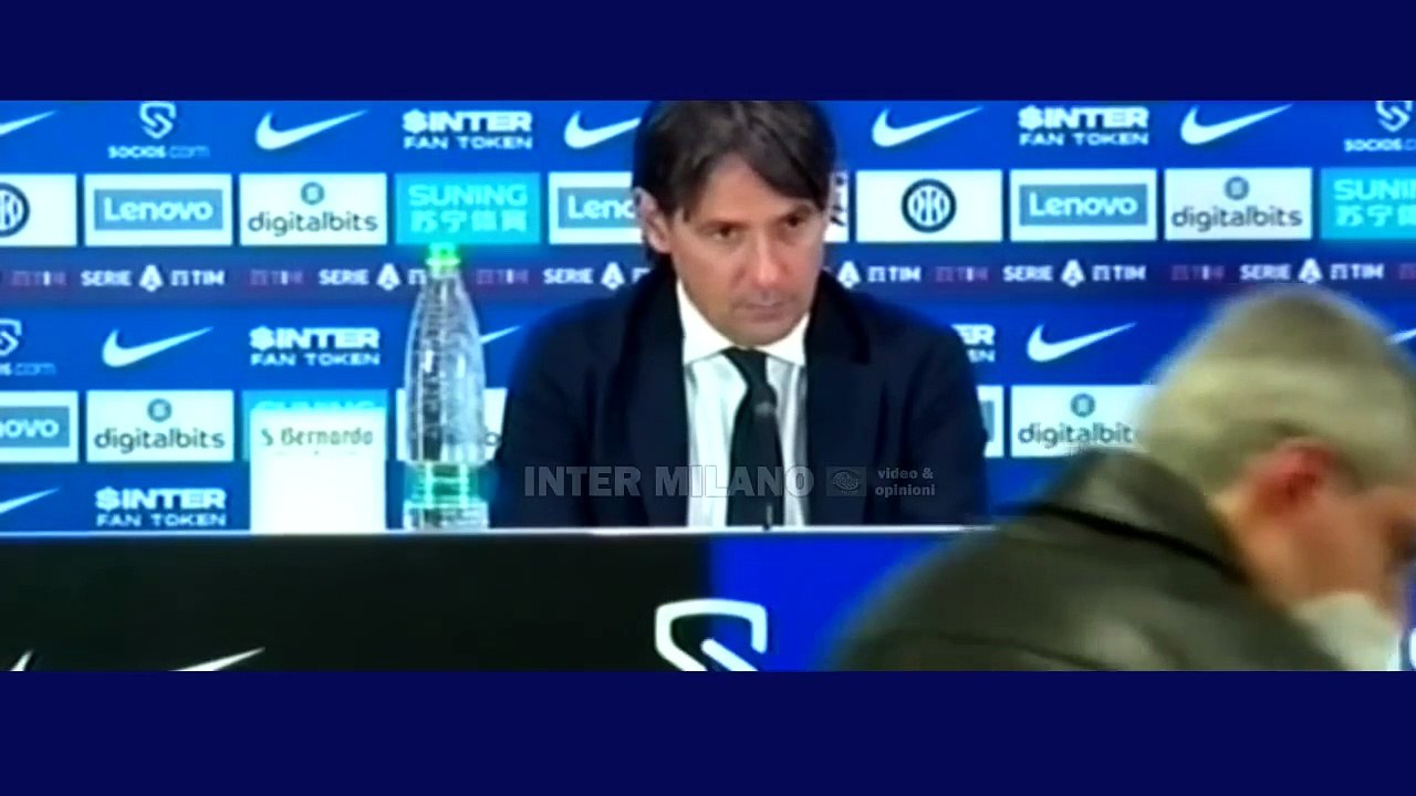 INTER-EMPOLI 4-2 * SIMONE INZAGHI IN CONFERENZA STAMPA POST-MATCH