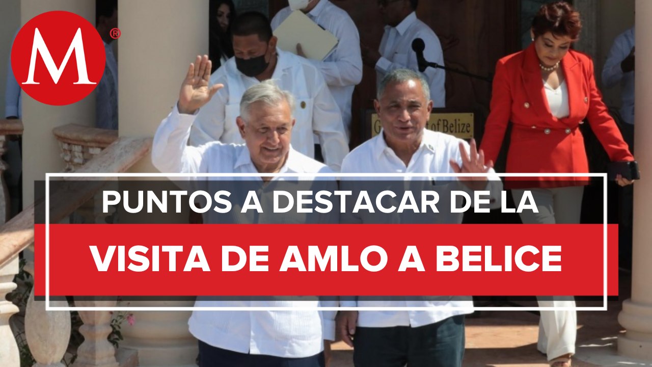 México acuerda con Belice suspender aranceles a alimentos, informa AMLO