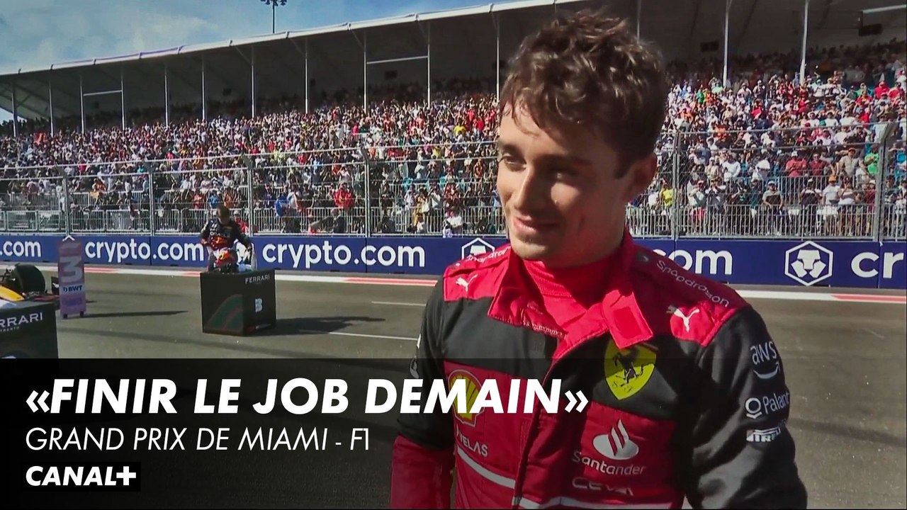 La réaction des pilotes Ferrari après les qualifications Grand Prix de Miami F1 Vidéo