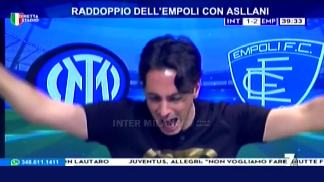 INTER-EMPOLI 4-2 AL CARDIOPALMA * TRAMONTANA: LA PORTIAMO A CASA ALLA FACCIA DEI GUFI.