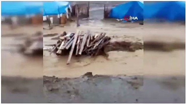 Siirt’te sel: 30 küçükbaş hayvan telef oldu