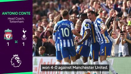 Tottenham 'deserve' to be in top four race - Conte