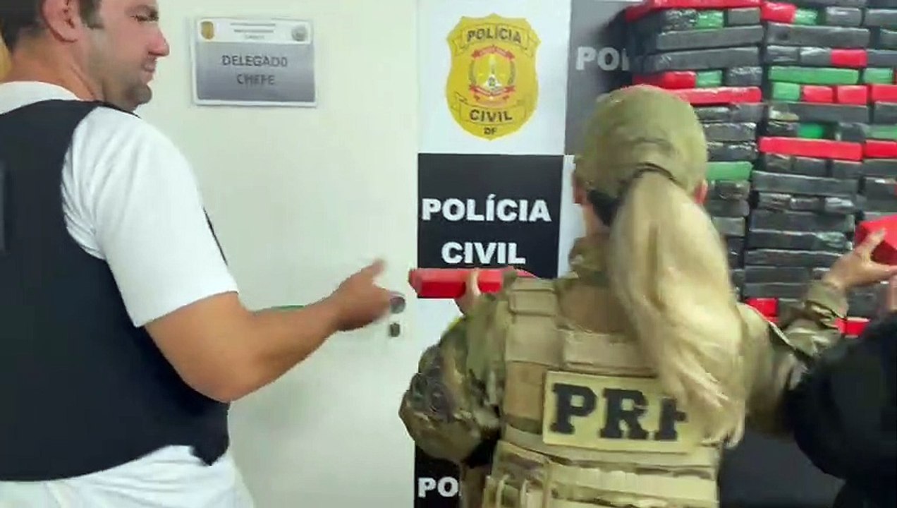 Sete traficantes são presos com mais de 400kg de droga no DF