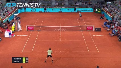 Zverev beats Tsitsipas to reach 10th ATP Masters 1000 final