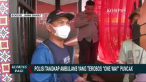 Ambulans Terobos One Way Ternyata Bawa Wisatawan, Pengemudi Sempat Berbohong saat Ditanya Polisi!