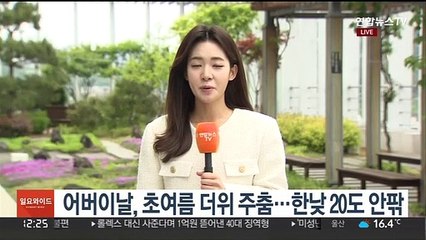 [날씨] 전국 흐리고 더위 주춤…밤부터 중부 비 조금