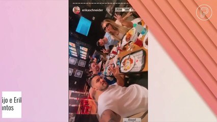 Bil Araújo anuncia fim de namoro 1 dia após Erika Schneider conhecer família do ex-BBB