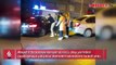 Yer: İstanbul! Kaçmaya çalışan sürücünün otomobili tekmelendi