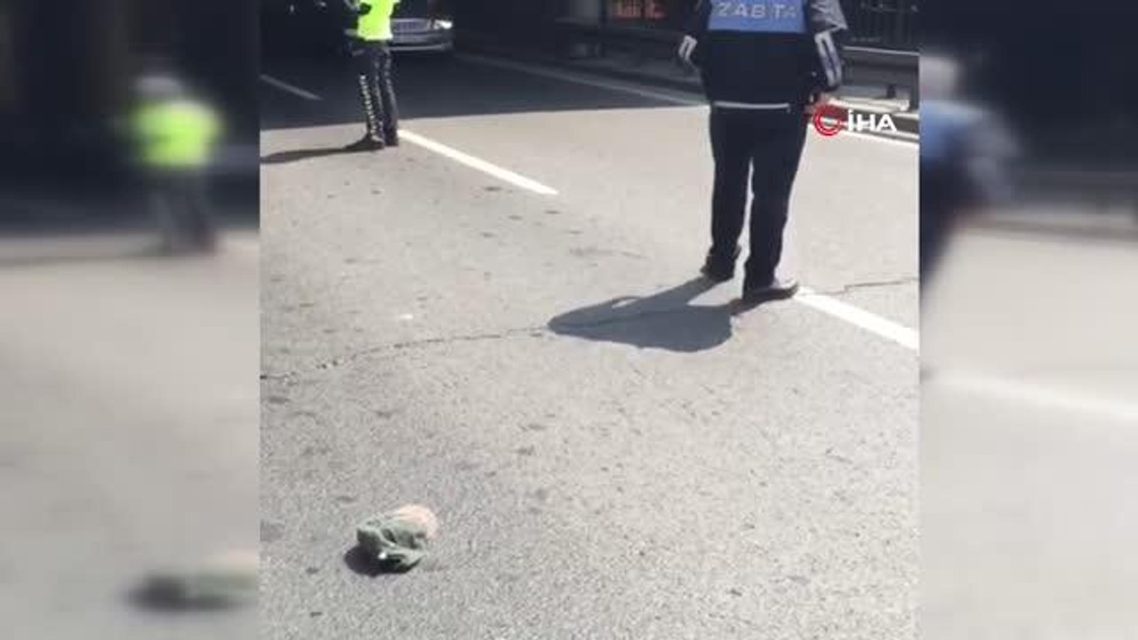 Taksim'de dehşet anları: "Abi ben öleceğim" diyerek aşağıya atladı