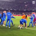 Así celebró el Barça la victoria de Champions contra el Betis / FCB