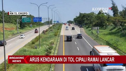 Pantauan Arus Balik, Minggu Siang Tol Cipali Ramai Lancar