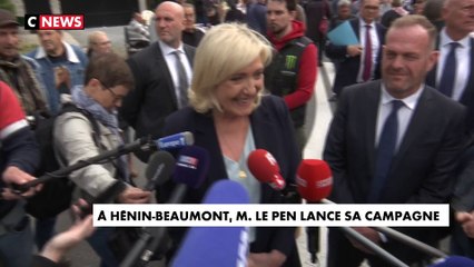 Marine Le Pen: «Jean-Luc Mélenchon, pour pouvoir gagner les législatives faudrait déjà qu’il accepte de se présenter»