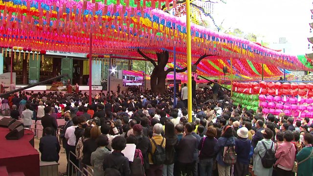 다시 희망 꽃피는 일상으로 ...전국 사찰 부처님오신날 봉축 법요식 / YTN