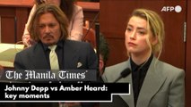 Johnny Depp vs Amber Heard: key moments