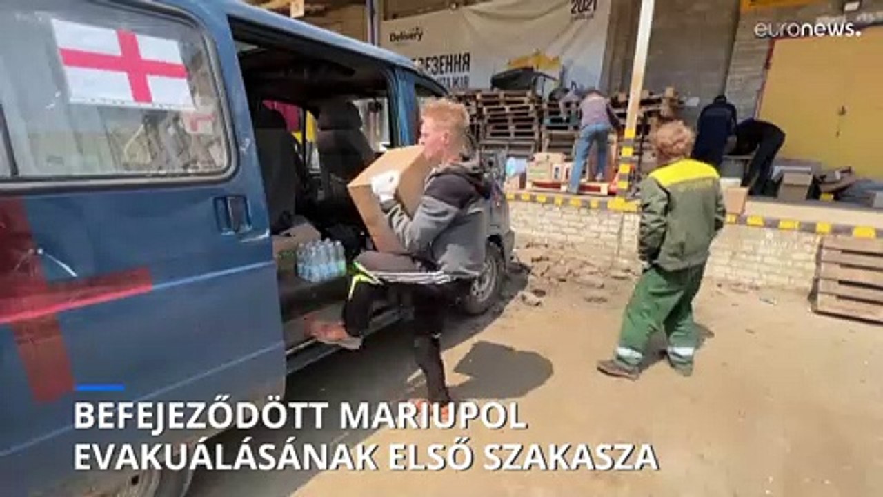 Befejeződött Mariupol evakuálásának első szakasza