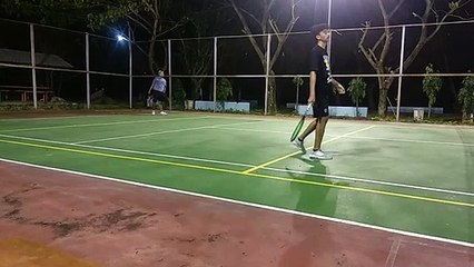 Latihan tenis intensitas ringan