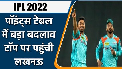 IPL 2022: Points Table में फिर हुआ बड़ा बदलान, Top पर पहुंची Lucknow | वनइंडिया हिंदी