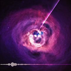 İşte kara deliğin sesi