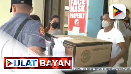 Mga VCM at election paraphernalia, sinimulan nang ipamahagi sa Barili, Cebu