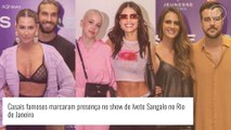 Casais famosos prestigiam novo show de Ivete Sangalo no Rio. Veja fotos!
