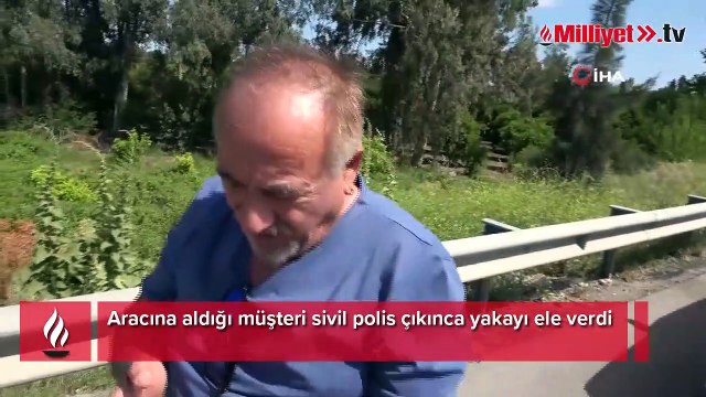 Polis müşteri kılığına girdi, suçüstü yakalandı! Korsan taksiciden ilginç sözler