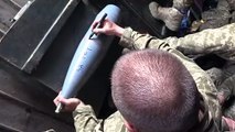 المدفعية الأوكرانية تطلق قذائف وصواريخ غراد في ميكولايف