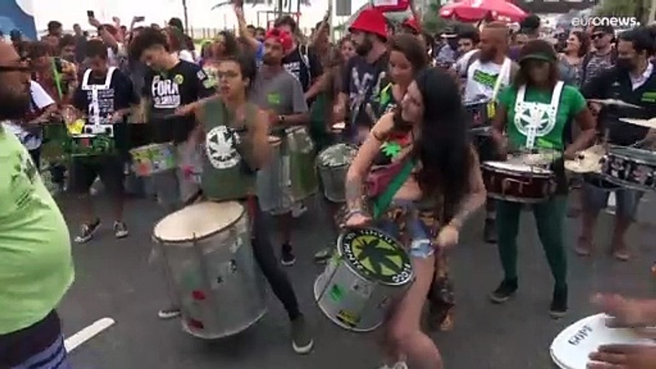 Brasilien: Demonstranten fordern Legalisierung von Marihuana