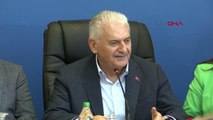 ADANA Ak Parti Genel Başkanvekili Binali Yıldırım il Başkanlığı' nda açıklama yaptı