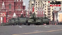 تمارين على العرض العسكري في موسكو احتفالا بنهاية الحرب العالمية الثانية