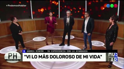 La experiencia de Andrea Rincón con la Ayahuasca: "Vi lo más doloroso de mi vida"