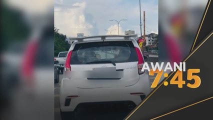 Jenayah | Polis buru pemandu Myvi samseng
